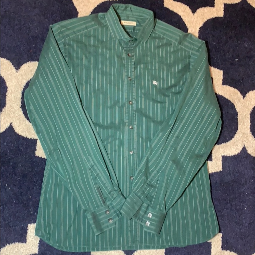 Burberry green lightweight collar - Picture 8 of 8